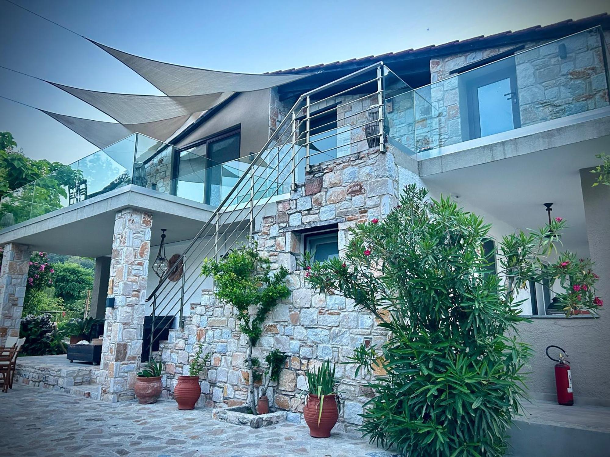 Natura Bungalows-Villa Limenas  Esterno foto